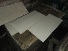 *43.2m² of Microtech 30x60cm Matt White Tiles