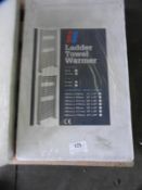 *Chrome 400x678mm Straight Towel Radiator