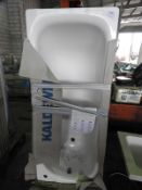 *Kaldewei White Enameled Pressed Steel Bath 1700x7