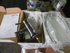 *Blitz Basin Mixer Tap (Chrome) by Bristan