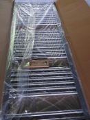 *1700x500 Straight Chrome Heated Towel Rail