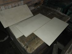 *43.2m² of Microtech 30x60cm Matt White Tiles