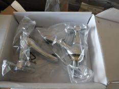 *Pair of Mercia Contemporary Basin Taps