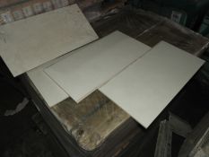 *43.2m² of Microtech 30x60cm Matt White Tiles