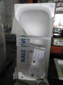 *Kaldewei White Enameled Pressed Steel Bath 1700x7