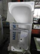 *Kaldewei White Enameled Pressed Steel Bath 1700x7
