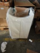 *Gloss White 50cm Vanity Base Unit