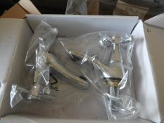*Box Contains 8 Pairs of Mercia Contemporary Basin Taps