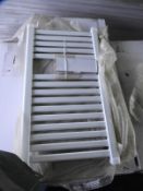 *Victoria Plumb White 800x450 Heated Towel Rail
