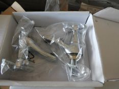 *Pair of Mercia Contemporary Basin Taps