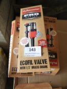 *Three Fluidmaster Pro Series Ecovalve Toilet Siph