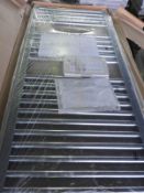 *Kermi 1200x500 Chrome Ladder Style Towel Rail