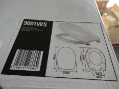 *Thermoset Toilet Seat with Adjustable Stainless S