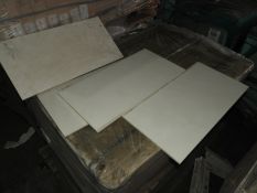 *43.2m² of Microtech 30x60cm Matt White Tiles