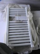 *Victoria Plumb White 800x450 Heated Towel Rail