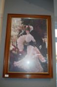 Framed Print by James Tissot - The Reception