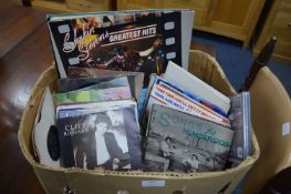 Mixed Vinyl Records, LPs and Singles