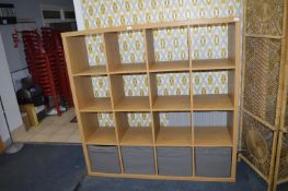 Sixteen Compartment Storage Unit