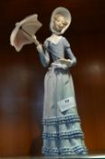 Lladro Figurine - Lady with Parasol