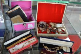 Costume Jewellery, Ladies Wristwatches and Necklac