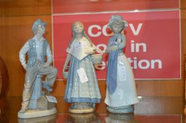 Three Nao Figurines of Children