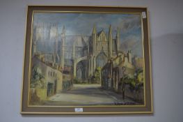 Oil on Canvas by W. Joyce Lakeman - Beverley MInst