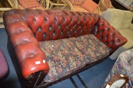 Red Chesterfield Sofa