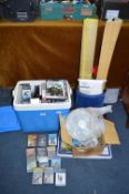 Coolbox Containing Cassettes, PC Rom Games and Oth