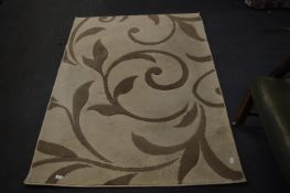 Brown Rug 5.5ft x 4ft