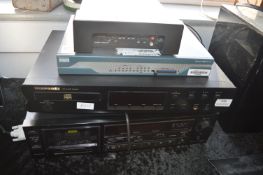 Denon Cassette Amplifier, Marantz CD Player, etc.