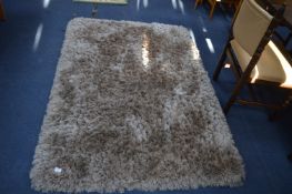 Brown Fluffy Rug 6'x4'2