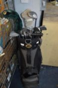 Golf Bag and Assorted Golf Clubs