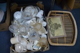 Glassware and Pottery Including Hornsea, Part Tea