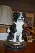 Border Collie Doorstop