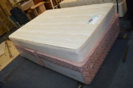 Silentnight Miracoil Mattress on Divan Base