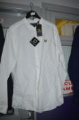 *Lyle & Scotts Gents White Shirt Size: XL