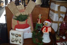 Christmas Decorations, Candles, etc.