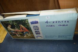 Four Seat Picnic Table