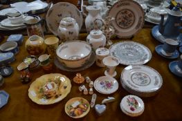 Miscellaneous Pottery Including Wedgwood, Coalport...