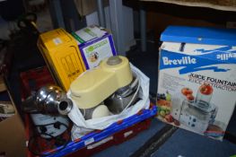 Boxed Electrical Goods, Yogurt Maker, Food Process