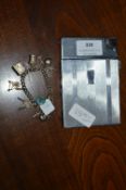 Combination Cigarette Case and Lighter plus Silver