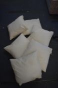 Six Feather Filled Cushion Inners