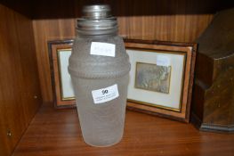 Two Small Pictures and a Cocktail Shaker