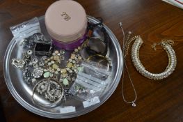 Costume Jewellery Including Swarovski Pendant, Cha