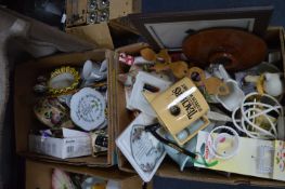 Two Boxes of Household Goods; Vases, Ornaments, et