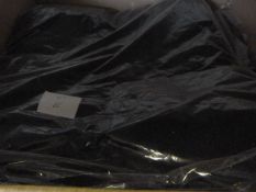 *63 Black Polycotton Chair Covers