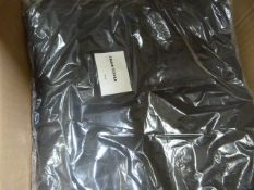 *60 Black Polycotton Chair Covers