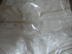 *50 Ivory Brocade Chair Covers