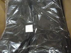 *60 Black Polycotton Chair Covers