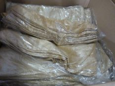 *59 Caramel Crushed Taffeta Chair Covers